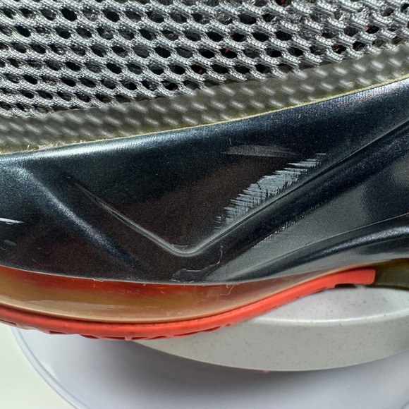 Nike LeBron 12 Low Grey Orange Men's Basketball Shoes Size 10.5 - Picture 8 of 16